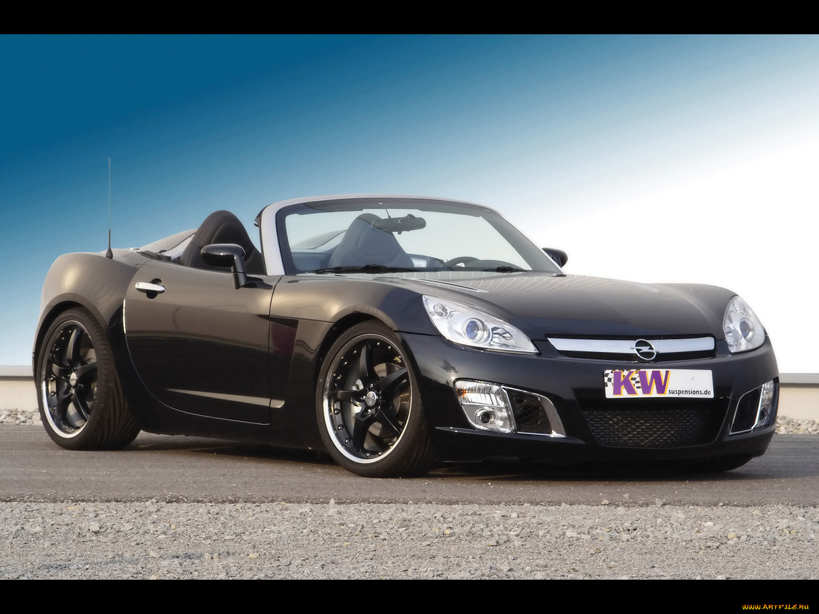 2007, opel, gt, with, kw, coilover, suspension, v3, 